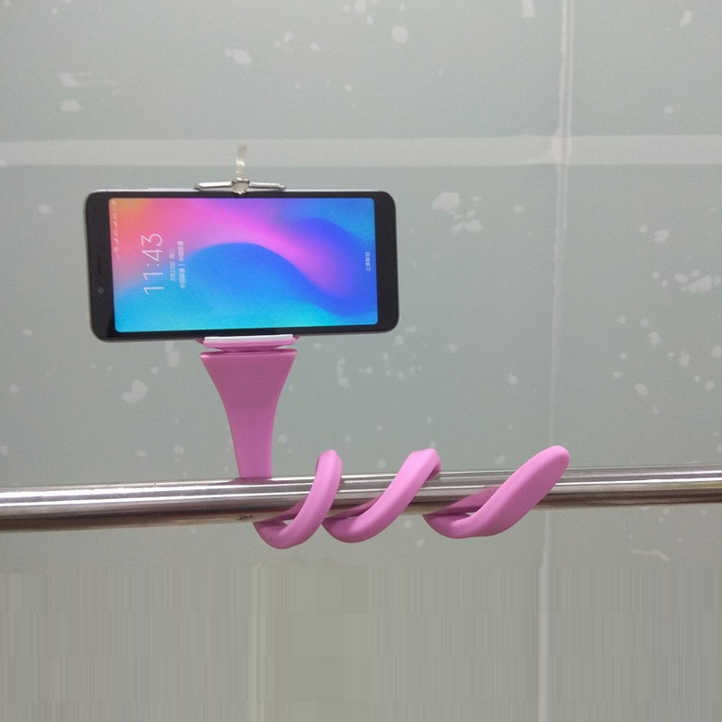 Stativ za telefon Fleksibilna spužva Octopus Mini stativ za IPhone Mini fotoaparat Stativ Držač telefona Stalak za kopče