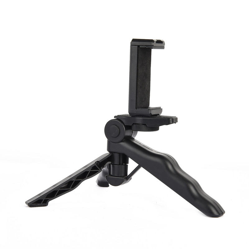 Telefontartó tartó Telefonállvány állvány DSLR telefon Vlog állvány KIT Hidegpapucs mikrofonhoz LED lámpa Mini állvány iPhone-hoz