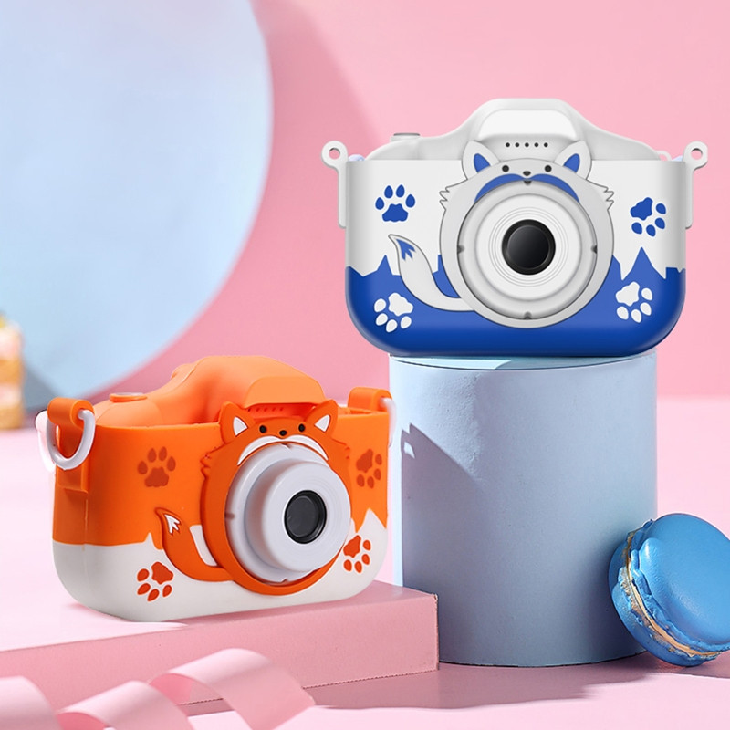 Gyermek digitális fényképezőgép 2,0 hüvelykes képernyős mini videorögzítő 4000 W pixel - X10 DXAC