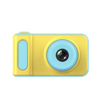 2022 Нов мини цифров фотоапарат за деца 2-инчов анимационен сладък фотоапарат Играчки Детски подарък за рожден ден 1080P видео Детски играчки Камера