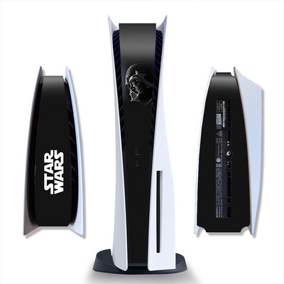 Marvel Spider Man Venom sānu uzlīme Playstation PS5 CQ digitālajai konsolei vidējās daļas saimniekdatora gaismas joslas ādas uzlīme Vinila uzlīme