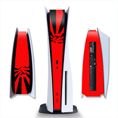 Marvel Spider Man Venom sānu uzlīme Playstation PS5 CQ digitālajai konsolei vidējās daļas saimniekdatora gaismas joslas ādas uzlīme Vinila uzlīme