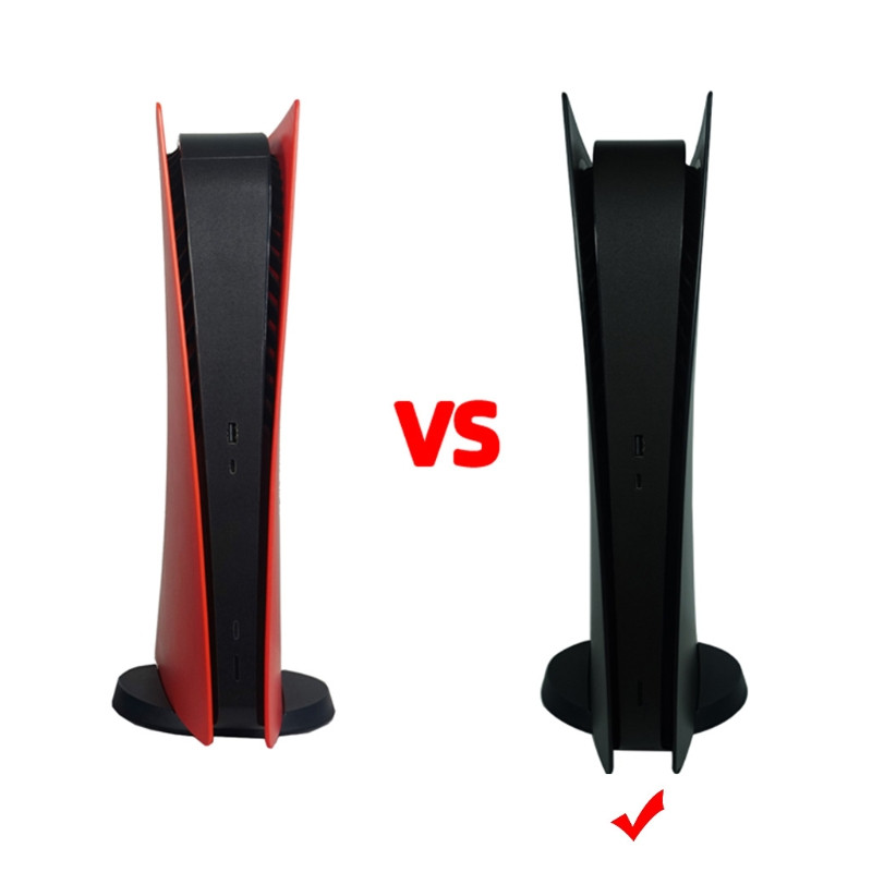 Oglekļa šķiedra PS5 uz diska izdevumam ādas uzlīmes uzlīmes vāciņš PS5 digitālās versijas konsolei