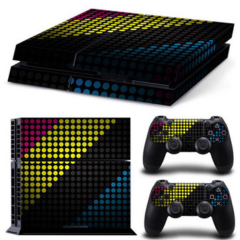 за PS4 skin винилова стикера покритие за Sony playstation 4 n два контролера 2 контролера пълен комплект