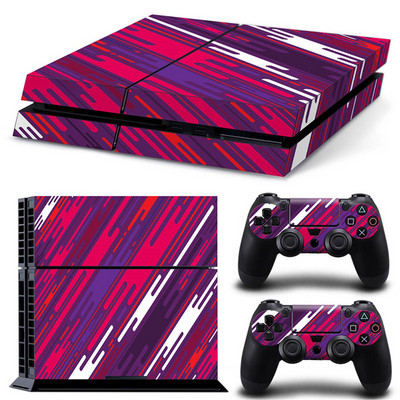 PS4 apvalkam vinila uzlīmes vāciņš Sony Playstation 4 n divi kontrolieri 2 kontrolieri pilns komplekts