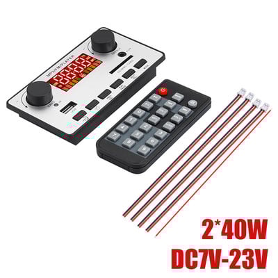 DC 8V-24V 2X60W võimendi MP3 dekoodri tahvel 120W auto MP3 mängija Bluetooth V5.0 USB moodul FM AUX raadio salvestus kõlarile