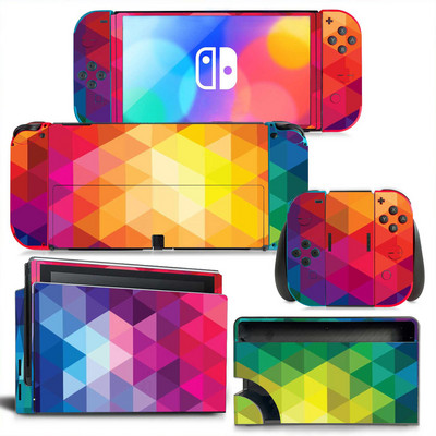 Vairumtirdzniecība ūdensnecaurlaidīga pielāgota drukas līmes ādas uzlīme Switch Oled