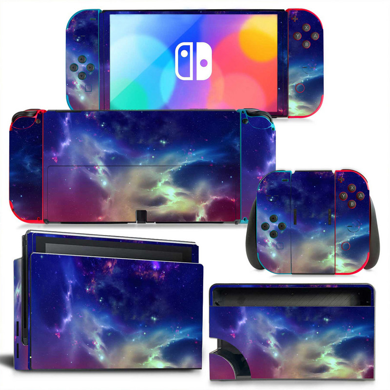 Vairumtirdzniecība ūdensnecaurlaidīga pielāgota drukas līmes ādas uzlīme Switch Oled