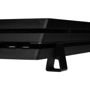 PS4 Плосък монтиран Heighten Support Конзола за игри Хоризонтален държач Скоба Охлаждащи крачета за PS4/SLIM/PRO Аксесоари