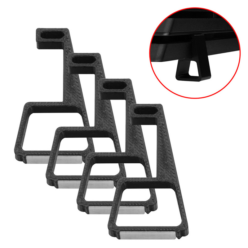 PS4 plakanā stiprinājuma atbalsta spēļu konsoles horizontālā turētāja kronšteina dzesēšanas pēdas PS4/SLIM/PRO piederumiem