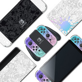 Visokokvalitetna Spla-toon-ver 3 ograničena naljepnica za masku konzole za OLED pribor za Nintendo Switch