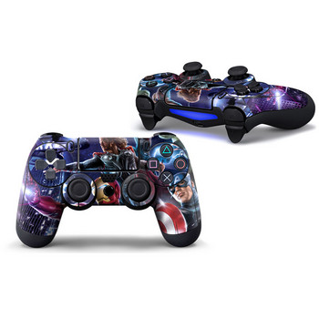 Star Wars Venom Gamepad Skin Sticker за PlayStation4 PS4 Marvel Deadpool Captain America Full Cover Защитно фолио за дръжката на играта