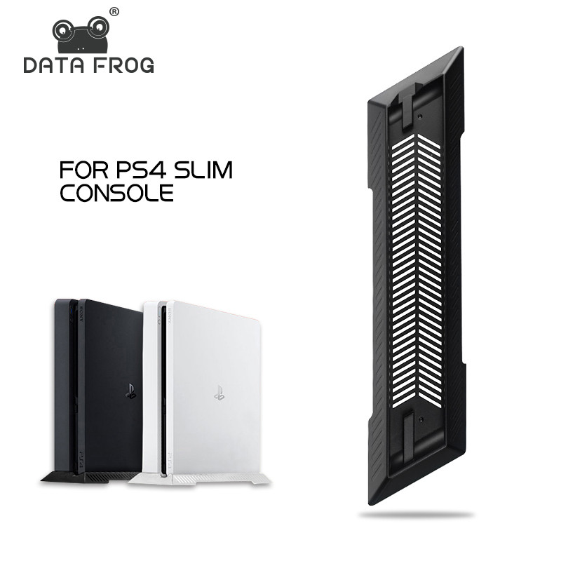 DataFrog vertikālais statīvs PS4/PS4 Pro/PS4 Slim konsoles dokstacijas balsta pamatnes turētājs PS4 piederumiem