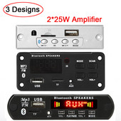 2*25W 50W pojačalo MP3 player dekoder ploča 5V-18V Bluetooth 5.0 auto FM radio modul podrška TF USB AUX 3.5 WMA player dekoder