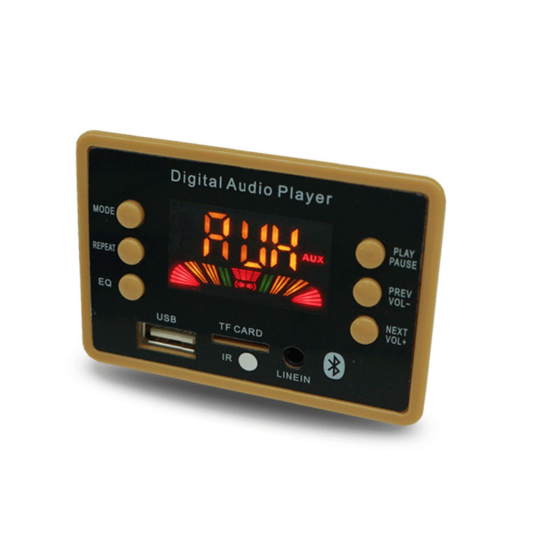 Bežični Bluetooth-kompatibilni MP3 WMA dekoder ploča audio modul podrška USB TF AUX FM EQ funkcija audio radio modul
