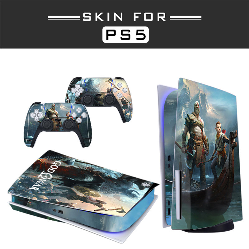 Ghost of Tsushima PS5 Disc Edition Skin naljepnica za PlayStation 5 konzolu i kontrolere PS5 Skin naljepnica Decal Cover