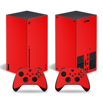 Въглеродни влакна и мат за xbox series X Стикер на кожата за xbox series X pvc кожи за xbox series X винилов стикер