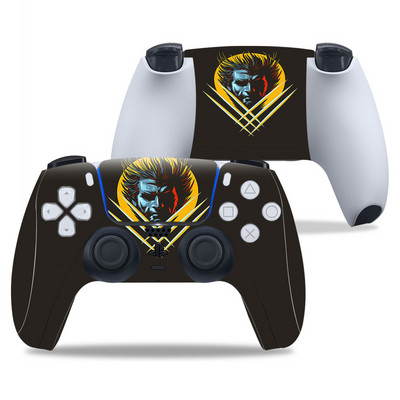 Marvel Venom Iron Man PlayStation5 PS5 spēļu paneļa ādas uzlīmes aizsargvāciņš PS5 kontrolleriem PS5 kursorsviras piederumiem