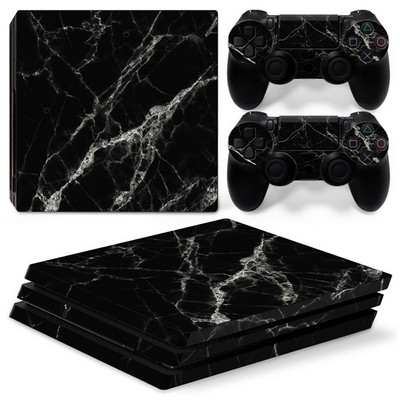 GAMEGENIXX Skin Sticker Geometry Protective Vinyl Decal Cover za PS4 Pro konzolu i 2 kontrolera
