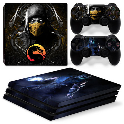 GAMEGENIXX Skin Sticker Geometry Protective Vinyl Decal Cover za PS4 Pro konzolu i 2 kontrolera