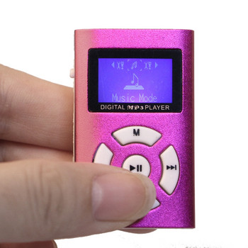 MX-808 Mini USB Алуминиев LCD екран 32GB Micro SD TF карта Цифров музикален MP3 плейър