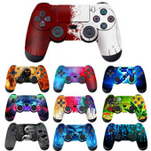 Ādas uzlīme PlayStation 4 spēļu kontrollera kursorsviras pretslīdes aizsardzības uzlīmes SONY PS 4 konsolēm spēļu piederumiem