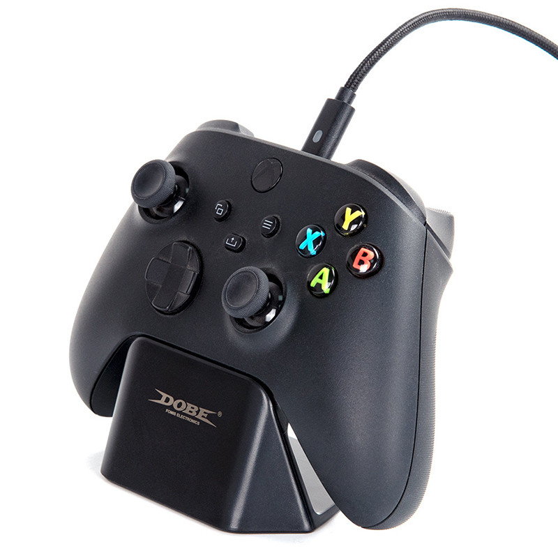1 KOM Držač kontrolera za igre za Xbox Series SX prijenosni zaslon, postolje za punjenje Dock za Xbox One, tanki držač za igraću palicu