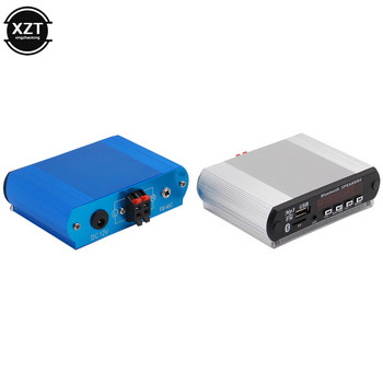 2*15W MP3 плейър декодер платка 12V съвместим с Bluetooth JQ усилвател Автомобилен FM радио модул поддържа TF USB AUX
