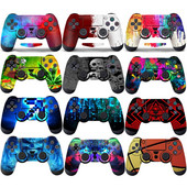 Tolmukindel kaitsekleebise nahakleebis SONY PlayStation 4 PS4 kontrollerite juhtkangile mängutarvikute kaitsekleebised