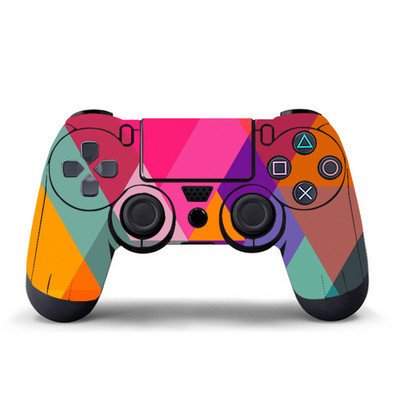 Tolmukindel kaitsekleebise nahakleebis SONY PlayStation 4 PS4 kontrollerite juhtkangile mängutarvikute kaitsekleebised