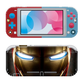 Αυτοκόλλητο δέρματος εξωφύλλου Marvel Iron Man Star Wars για Switch Lite NSLite Deadpool Κονσόλα παιχνιδιών βίντεο Para Controller Προστατευτική ταινία