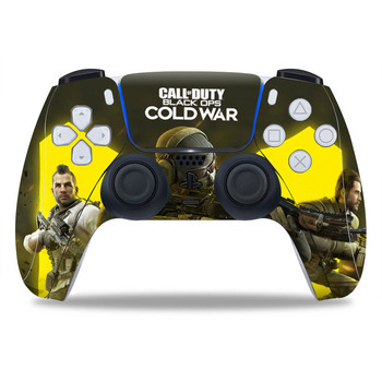 За PS5/Playstation 5 Controller Skin Call of Duty COMD PVC Skin Vinyl Sticker Decal Cover Прахоустойчив защитен стикер 1 БР.