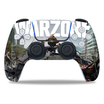 PS5/Playstation 5 Controller Skin Call of Duty COMD PVC Skin Vinila uzlīme Decal Cover Putekļu necaurlaidīga aizsarguzlīme 1 gab.