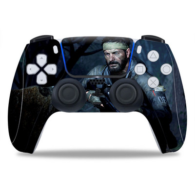 PS5/Playstation 5 Controller Skin Call of Duty COMD PVC Skin Vinila uzlīme Decal Cover Putekļu necaurlaidīga aizsarguzlīme 1 gab.