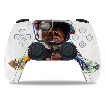 PS5/Playstation 5 Controller Skin Call of Duty COMD PVC Skin Vinila uzlīme Decal Cover Putekļu necaurlaidīga aizsarguzlīme 1 gab.