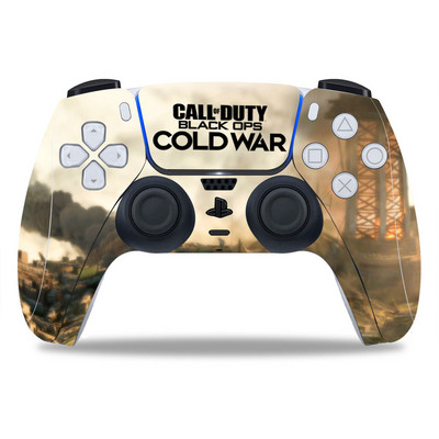 PS5/Playstation 5 Controller Skin Call of Duty COMD PVC Skin Vinila uzlīme Decal Cover Putekļu necaurlaidīga aizsarguzlīme 1 gab.