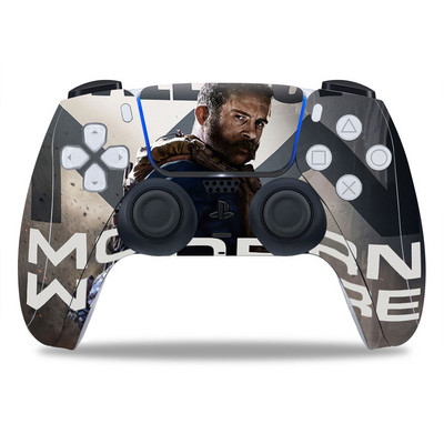 PS5/Playstation 5 Controller Skin Call of Duty COMD PVC Skin Vinila uzlīme Decal Cover Putekļu necaurlaidīga aizsarguzlīme 1 gab.