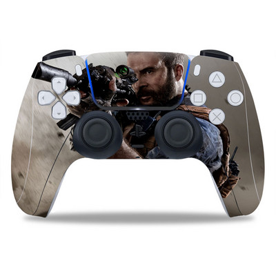 PS5/Playstation 5 Controller Skin Call of Duty COMD PVC Skin Vinila uzlīme Decal Cover Putekļu necaurlaidīga aizsarguzlīme 1 gab.