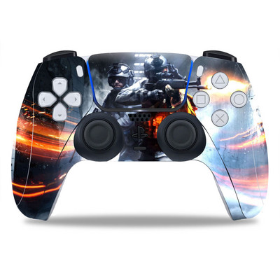 PS5/Playstation 5 Controller Skin Call of Duty COMD PVC Skin Vinila uzlīme Decal Cover Putekļu necaurlaidīga aizsarguzlīme 1 gab.
