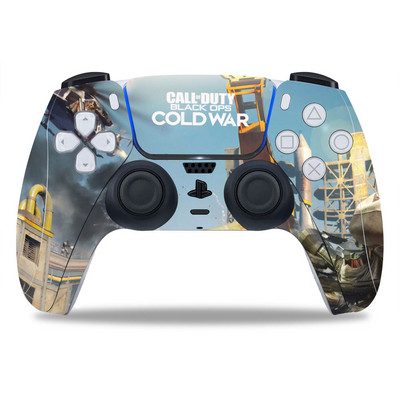 PS5/Playstation 5 Controller Skin Call of Duty COMD PVC Skin Vinila uzlīme Decal Cover Putekļu necaurlaidīga aizsarguzlīme 1 gab.