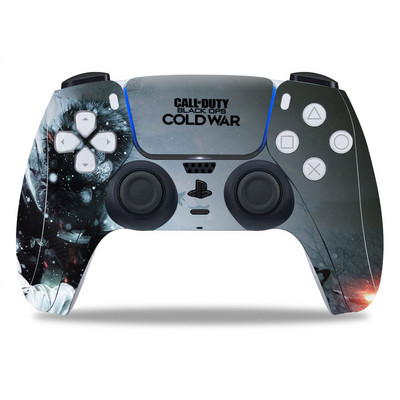 PS5/Playstation 5 Controller Skin Call of Duty COMD PVC Skin Vinila uzlīme Decal Cover Putekļu necaurlaidīga aizsarguzlīme 1 gab.