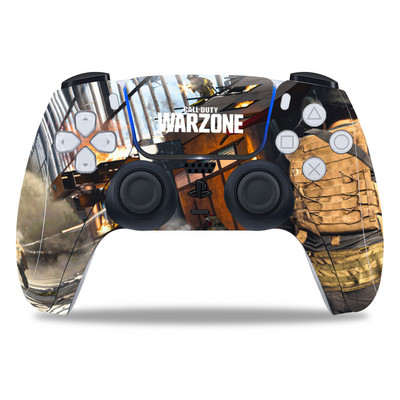 PS5/Playstation 5 Controller Skin Call of Duty COMD PVC Skin Vinila uzlīme Decal Cover Putekļu necaurlaidīga aizsarguzlīme 1 gab.