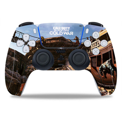 PS5/Playstation 5 Controller Skin Call of Duty COMD PVC Skin Vinila uzlīme Decal Cover Putekļu necaurlaidīga aizsarguzlīme 1 gab.