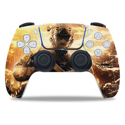PS5/Playstation 5 Controller Skin Call of Duty COMD PVC Skin Vinila uzlīme Decal Cover Putekļu necaurlaidīga aizsarguzlīme 1 gab.