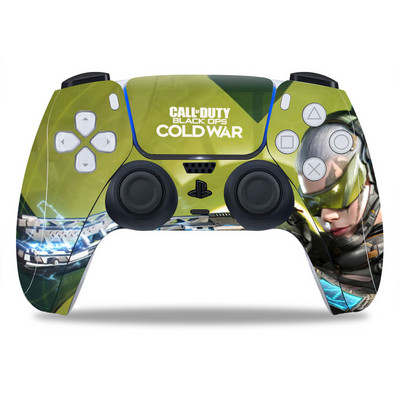 PS5/Playstation 5 Controller Skin Call of Duty COMD PVC Skin Vinila uzlīme Decal Cover Putekļu necaurlaidīga aizsarguzlīme 1 gab.