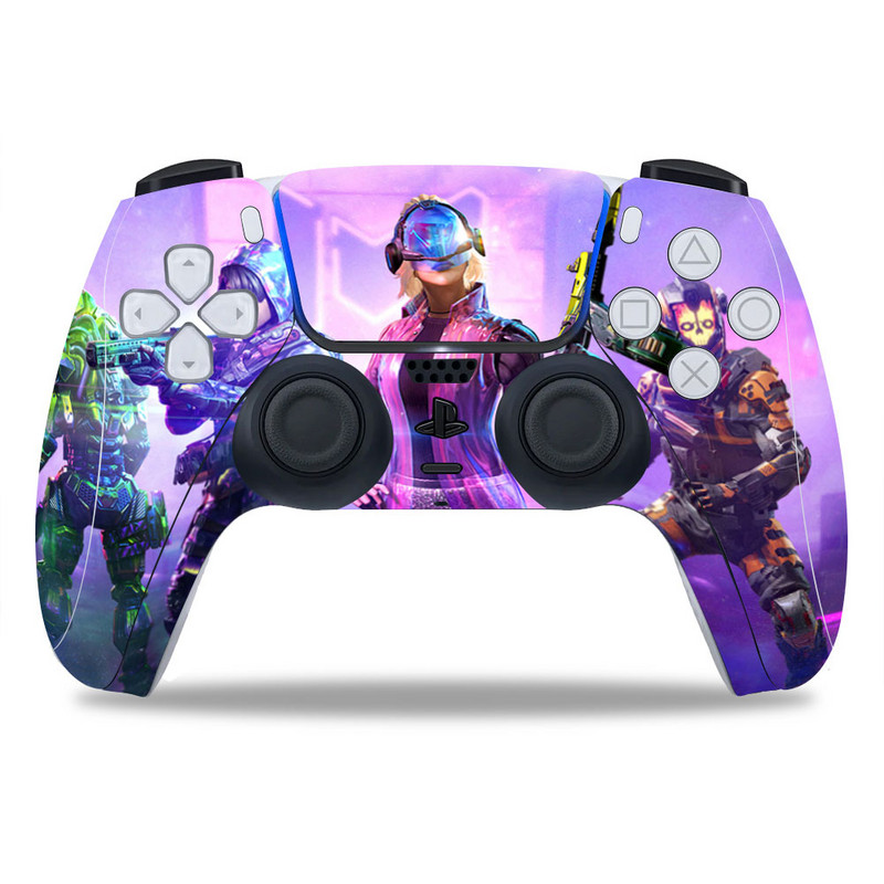 PS5/Playstation 5 Controller Skin Call of Duty COMD PVC Skin Vinila uzlīme Decal Cover Putekļu necaurlaidīga aizsarguzlīme 1 gab.