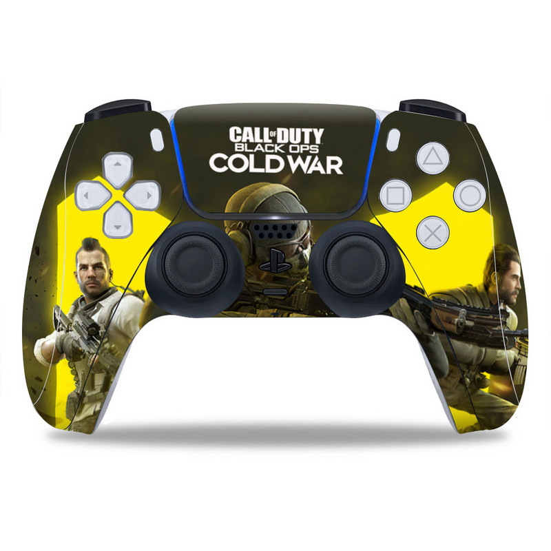 PS5/Playstation 5 Controller Skin Call of Duty COMD PVC Skin Vinila uzlīme Decal Cover Putekļu necaurlaidīga aizsarguzlīme 1 gab.