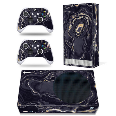 GAMEGENIXX Skin Sticker Waves eltávolítható borító PVC vinyl Xbox Series S konzolhoz és 2 kontrollerhez