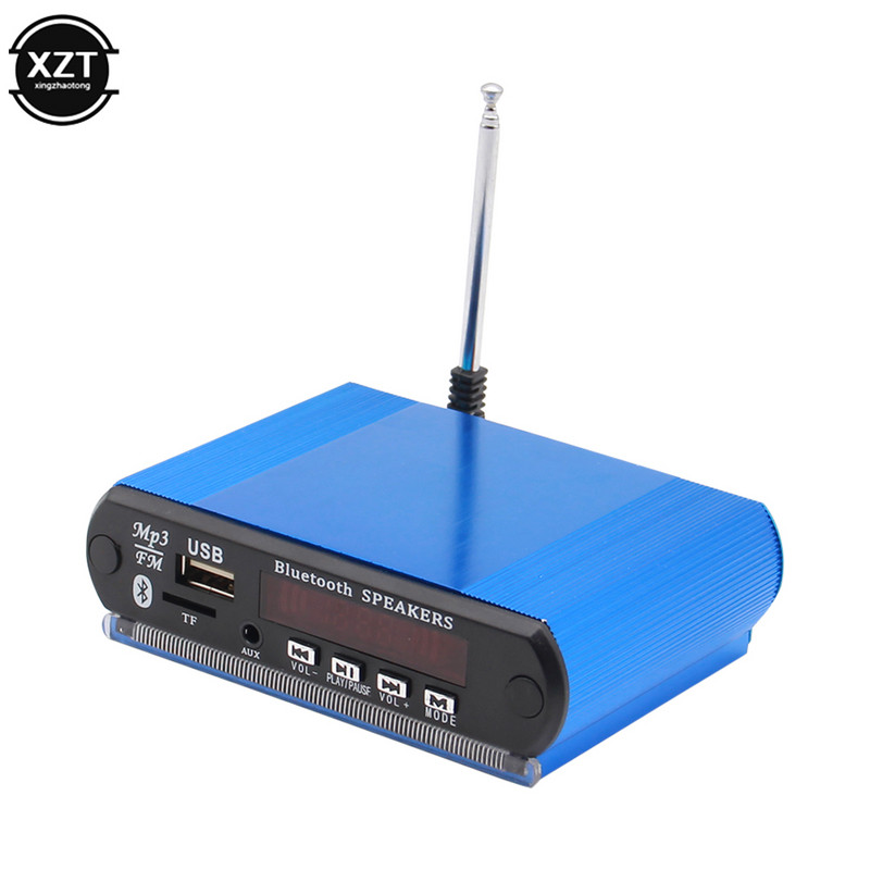 2*15W aluminijski Bluetooth 5.0 prijemnik Auto oprema MP3 player dekoder ploča s FM funkcijom snimanja poziva Zaslon u boji FM radio