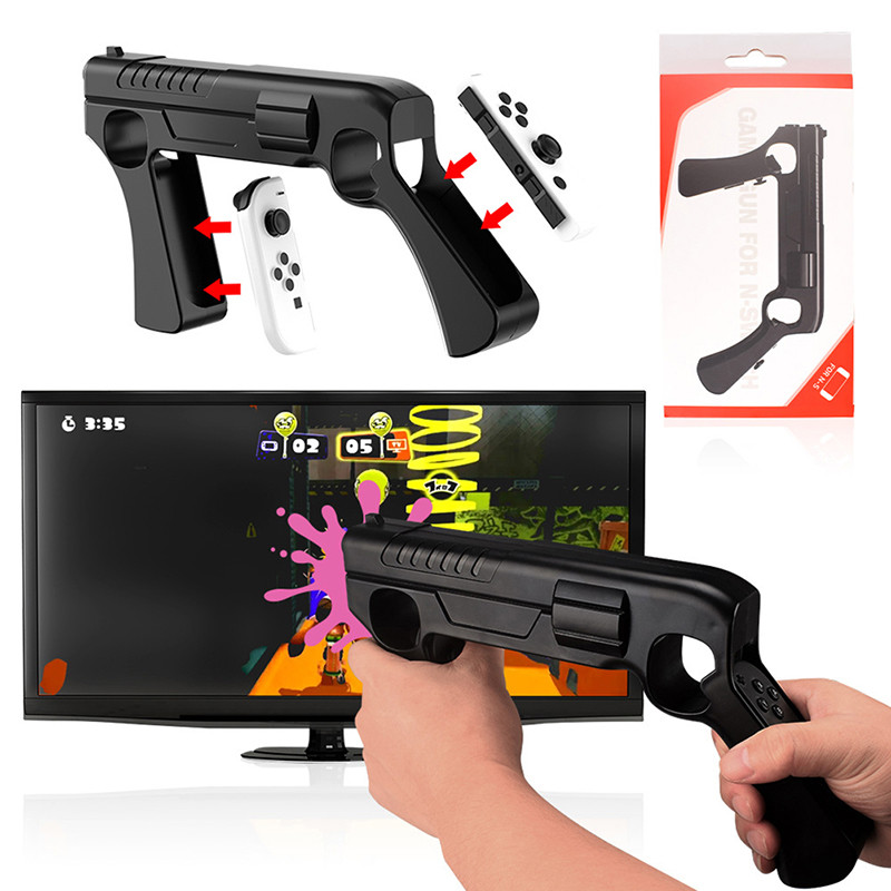 Splatoon3 Handgrip Sense Joystick állvány Joycon Nintendo Switch Joypad Gaming kiegészítőkhöz